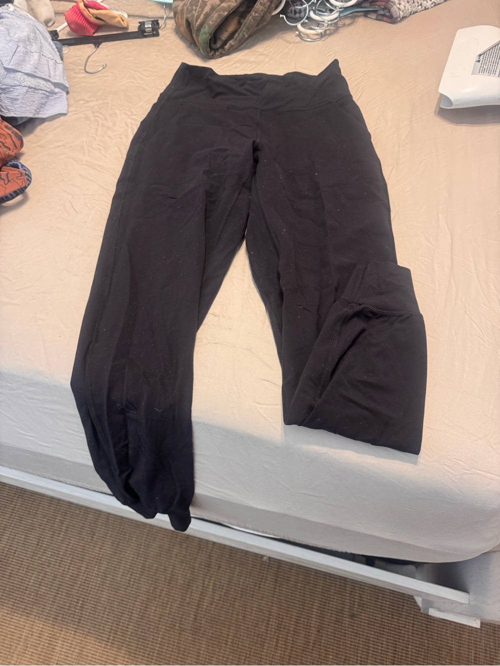 lululemon athletica Black Track Joggers